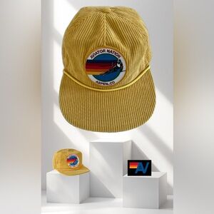 ✨AVIATOR NATIONAL SIGNATURE VENICE - VINTAGE CORDUROY TRUCKER HAT COLOR:GOLD